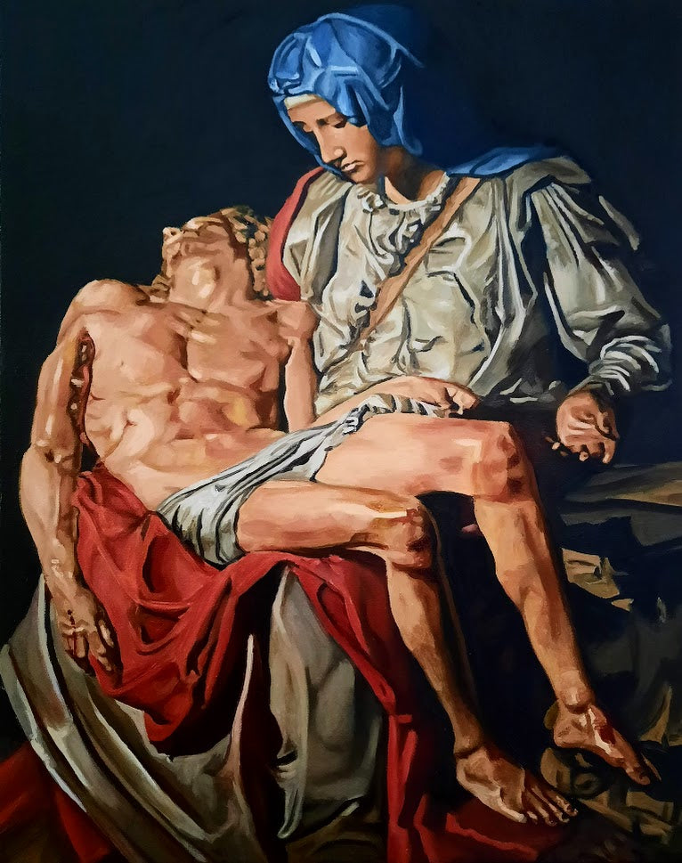 La Pieta (a master copy)